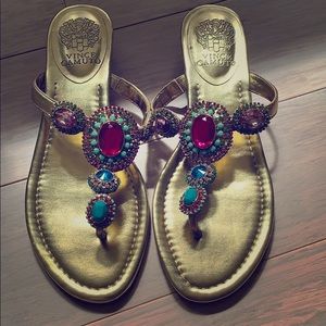 Vince Camuto Ilina Wedge Thong Sandals